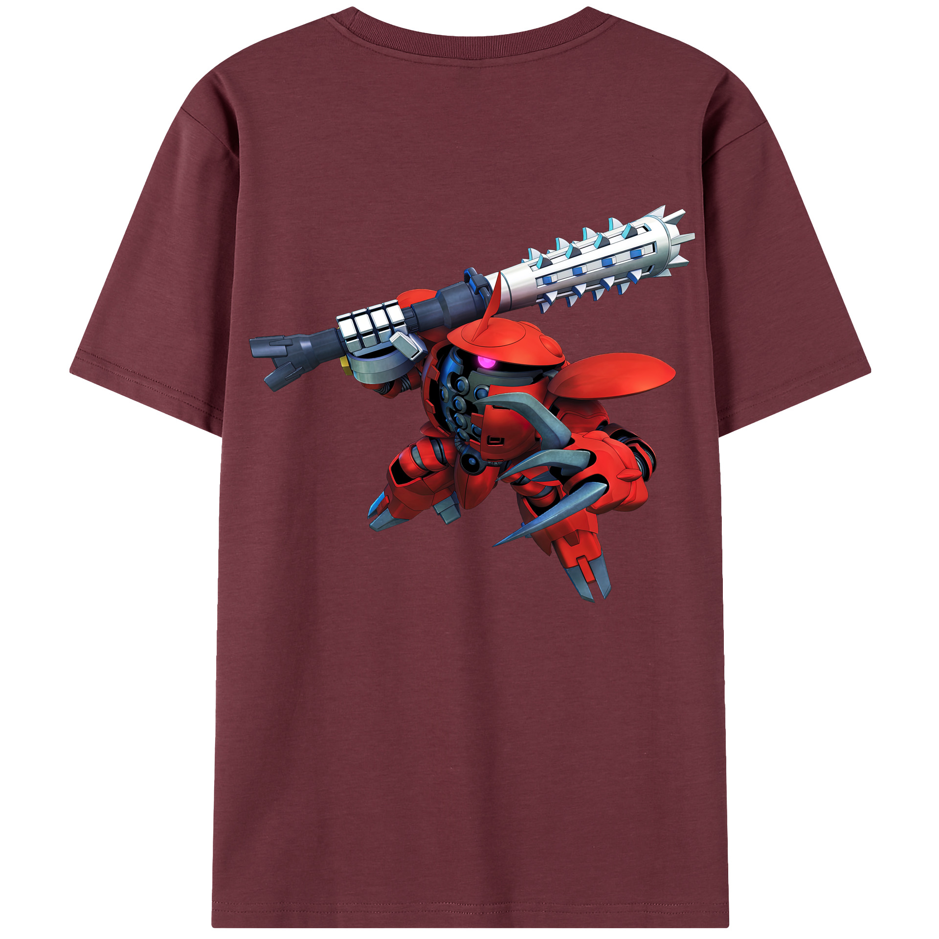 （画像用） 機動戦士ガンダム Mobile Suit Gundam 綿100％半袖Tシャツ（背面プリント）